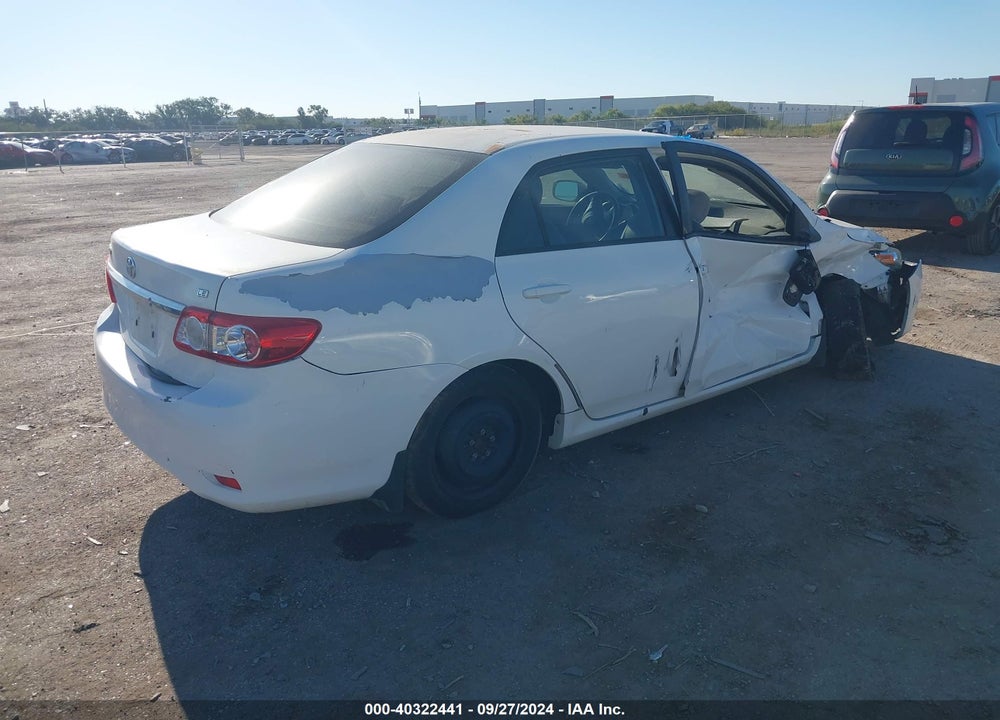 2011 TOYOTA COROLLA LE VIN: JTDBU4EE5BJ102870