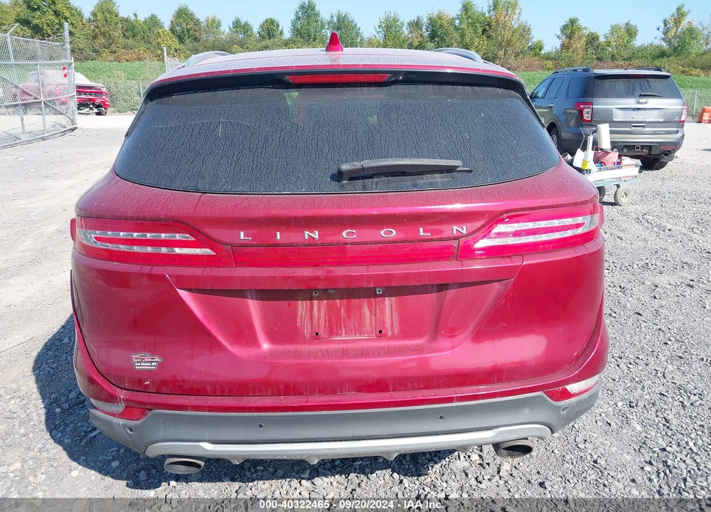 2015 LINCOLN MKC VIN: 5LMTJ2AH3FUJ06480