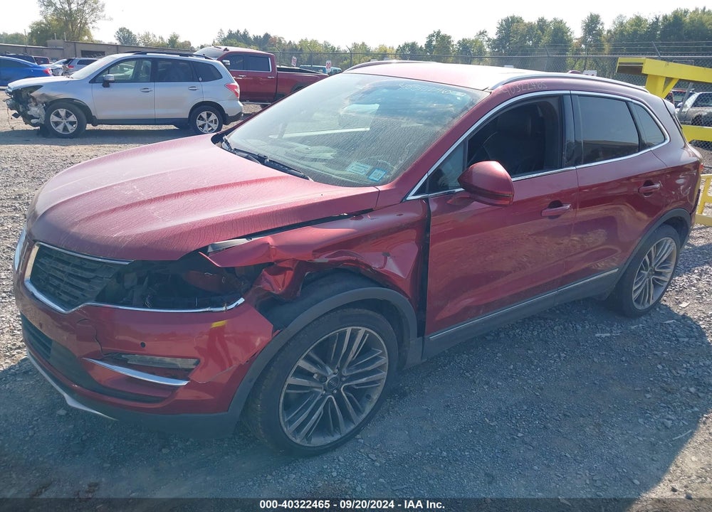 2015 LINCOLN MKC VIN: 5LMTJ2AH3FUJ06480