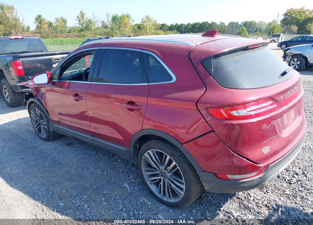 2015 LINCOLN MKC VIN: 5LMTJ2AH3FUJ06480