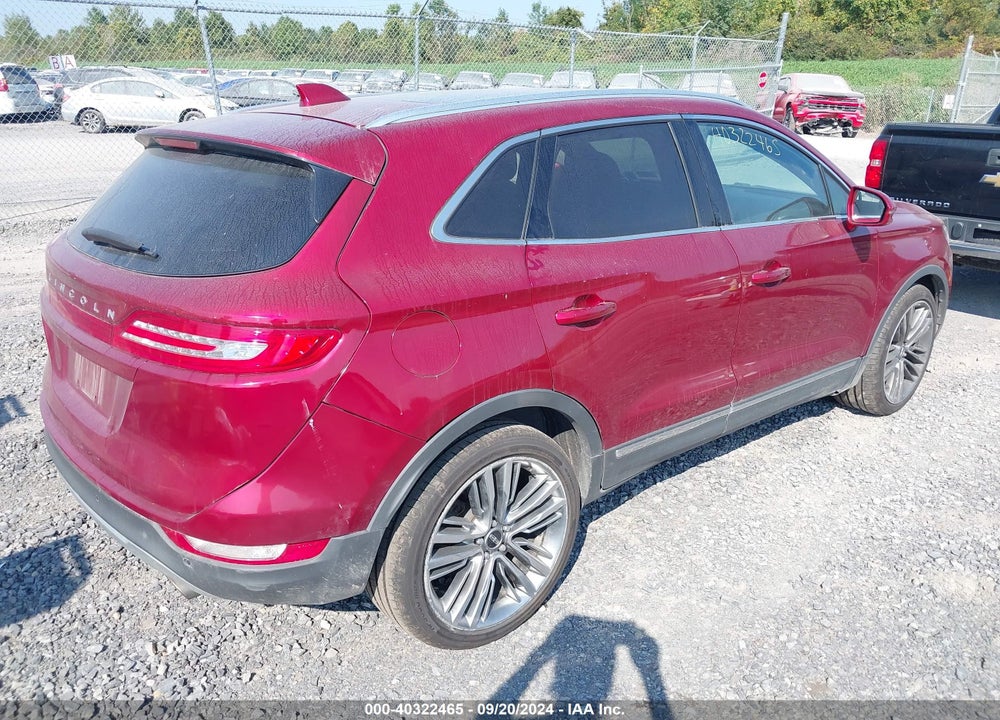 2015 LINCOLN MKC VIN: 5LMTJ2AH3FUJ06480