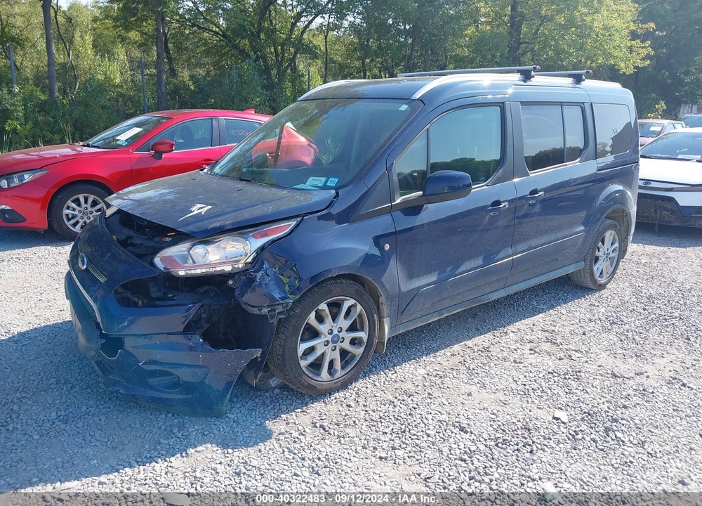 2017 FORD TRANSIT CONNECT TITANIUM VIN: NM0GE9G73H1301534