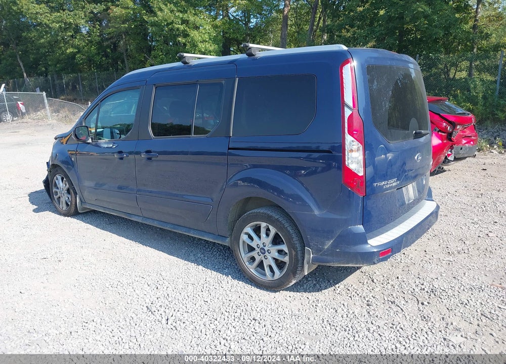 2017 FORD TRANSIT CONNECT TITANIUM VIN: NM0GE9G73H1301534