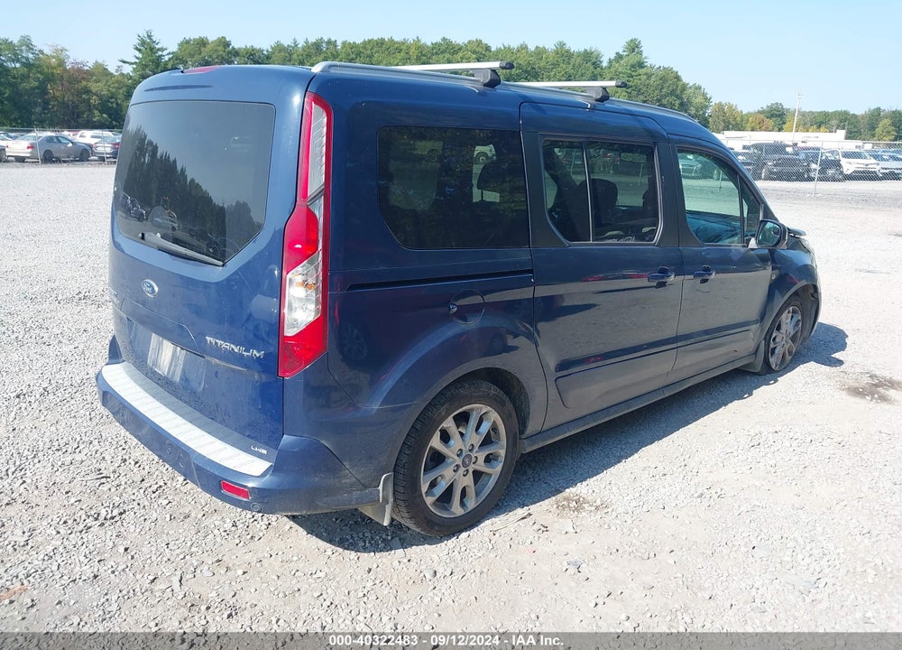 2017 FORD TRANSIT CONNECT TITANIUM VIN: NM0GE9G73H1301534