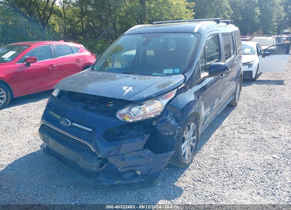 2017 FORD TRANSIT CONNECT TITANIUM VIN: NM0GE9G73H1301534