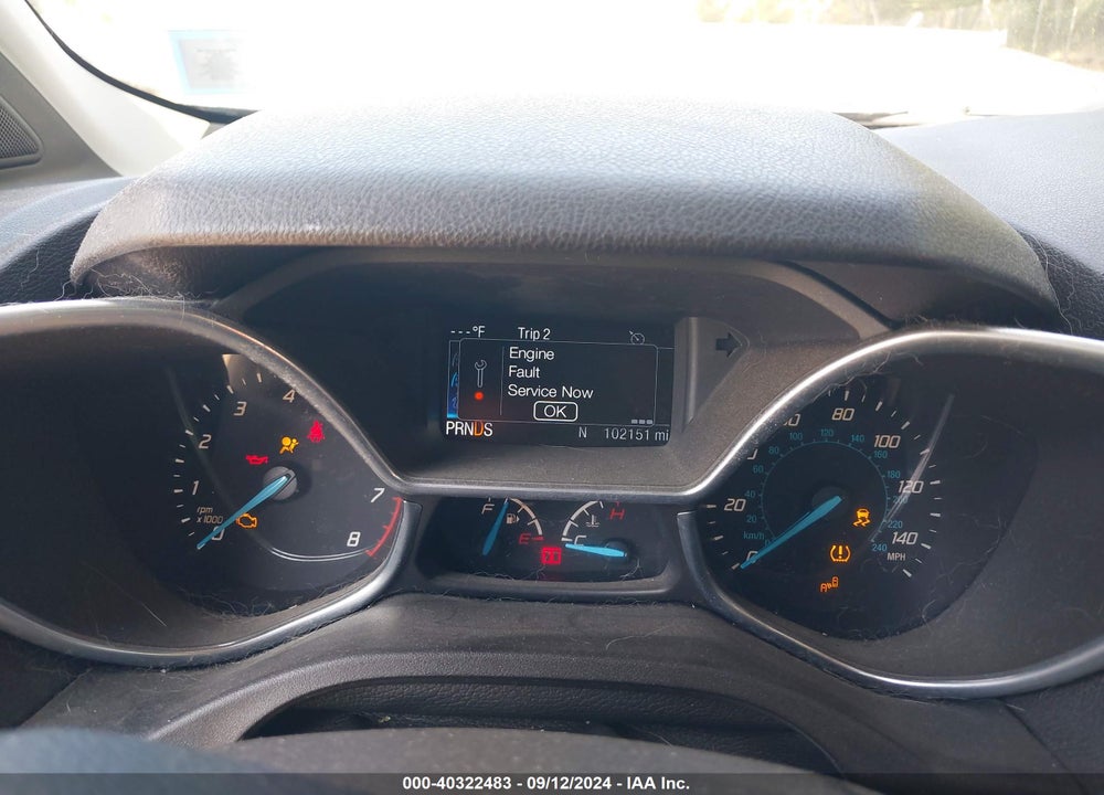 2017 FORD TRANSIT CONNECT TITANIUM VIN: NM0GE9G73H1301534