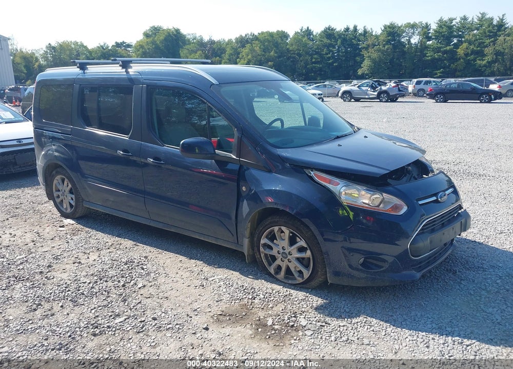 2017 FORD TRANSIT CONNECT TITANIUM VIN: NM0GE9G73H1301534