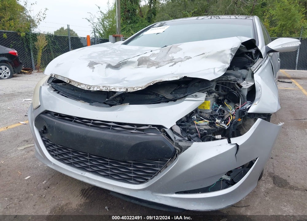 2013 HYUNDAI SONATA HYBRID LIMITED VIN: KMHEC4A46DA068448