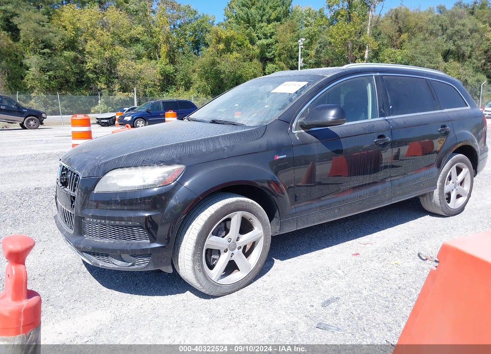 2014 AUDI Q7 3.0T S LINE PRESTIGE VIN: WA1DGAFE8ED010470