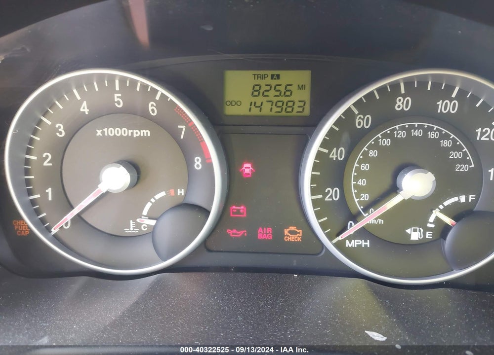 2007 HYUNDAI ACCENT GLS VIN: KMHCN46C37U087091