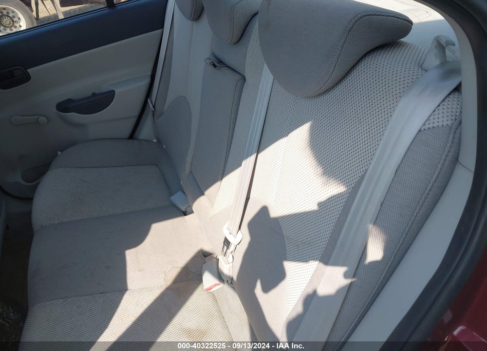 2007 HYUNDAI ACCENT GLS VIN: KMHCN46C37U087091