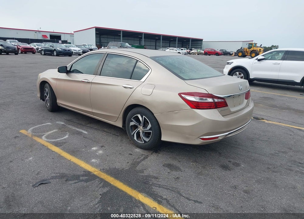 2016 HONDA ACCORD LX VIN: 1HGCR2F33GA022774