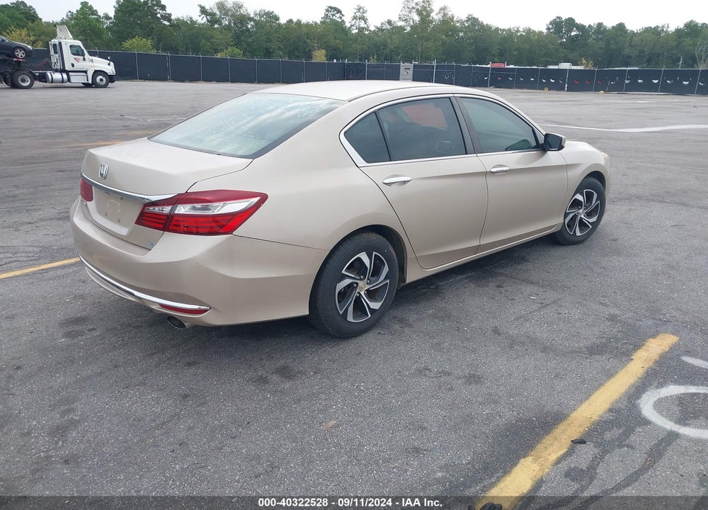 2016 HONDA ACCORD LX VIN: 1HGCR2F33GA022774