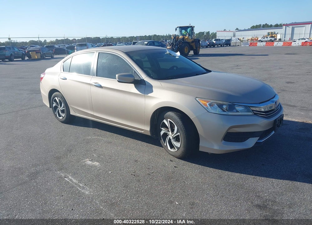 2016 HONDA ACCORD LX VIN: 1HGCR2F33GA022774