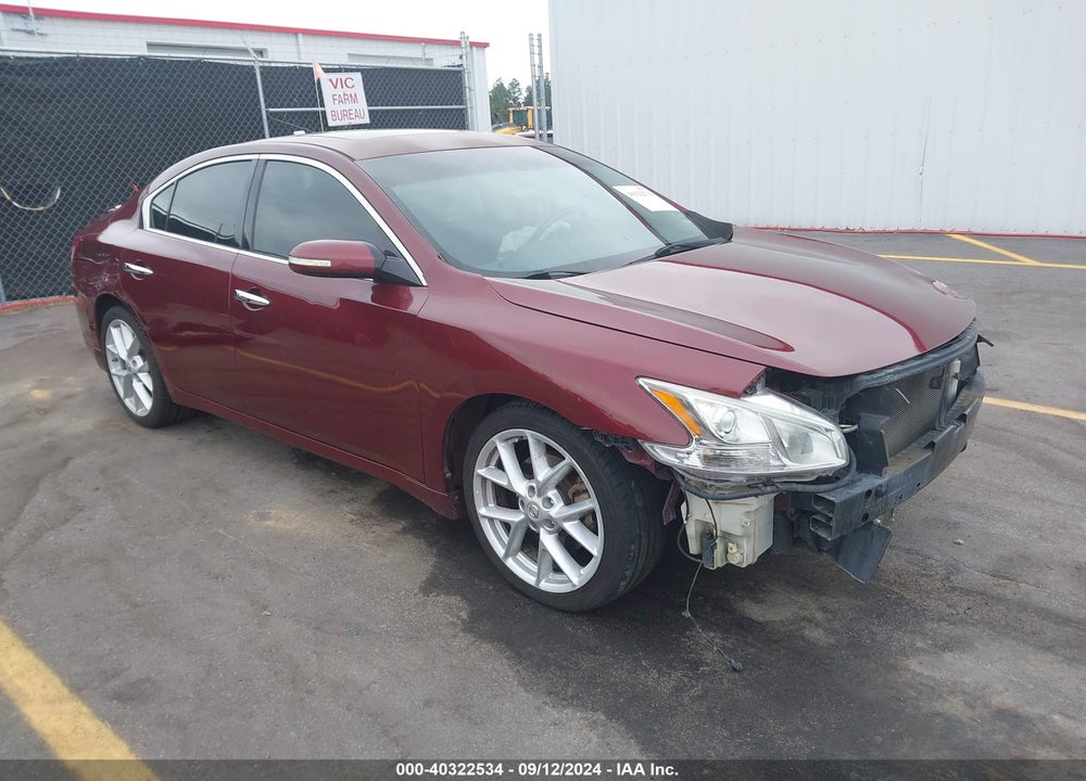 2009 NISSAN MAXIMA 3.5 SV VIN: 1N4AA51E19C826527