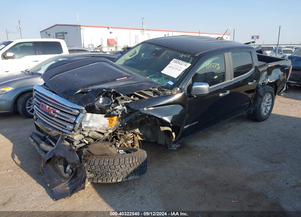 2016 GMC CANYON SLT VIN: 1GTP6DE19G1366615