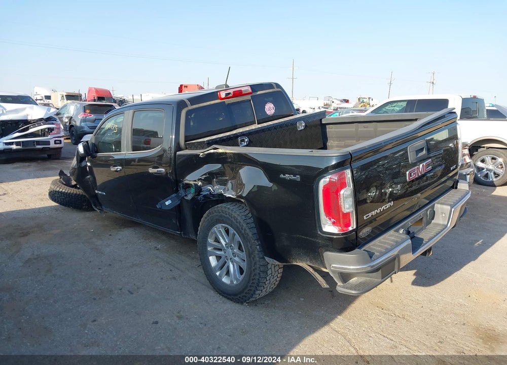 2016 GMC CANYON SLT VIN: 1GTP6DE19G1366615