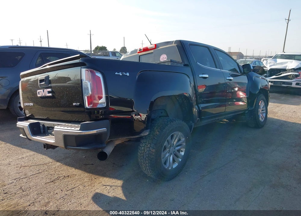 2016 GMC CANYON SLT VIN: 1GTP6DE19G1366615