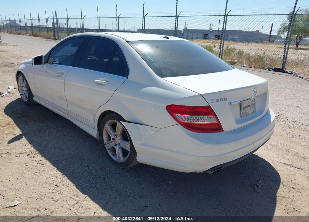 2010 MERCEDES-BENZ C 300 LUXURY/SPORT VIN: WDDGF5EB6AF431984