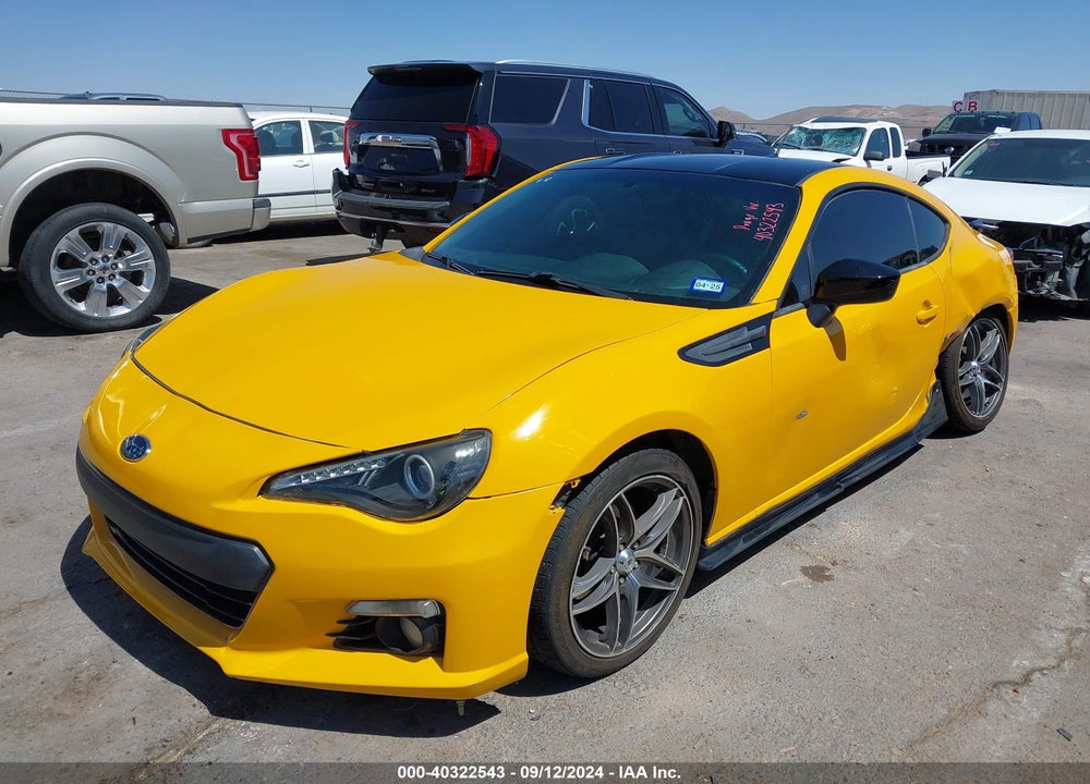 2013 SUBARU BRZ VIN: JF1ZCAC10D1612794