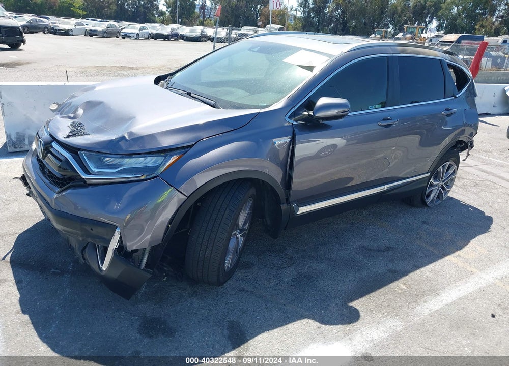 2022 HONDA CR-V HYBRID TOURING VIN: 5J6RT6H90NL044066