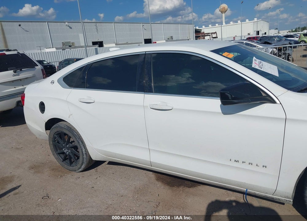 2016 CHEVROLET IMPALA 1FL VIN: 2G11X5SA2G9162630