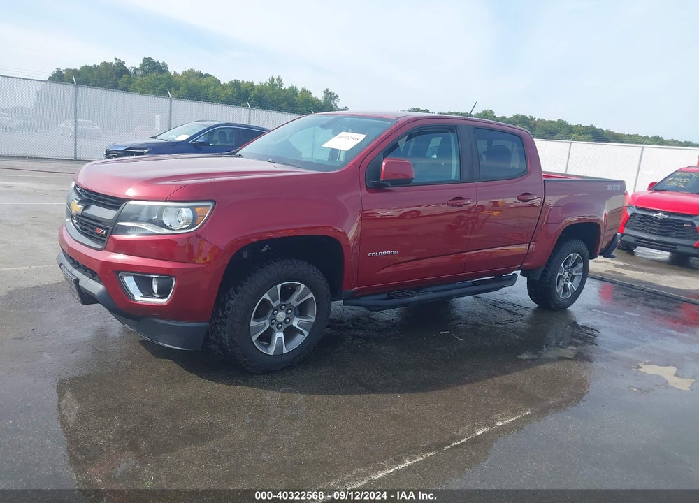 2018 CHEVROLET COLORADO Z71 VIN: 1GCGTDEN5J1169833