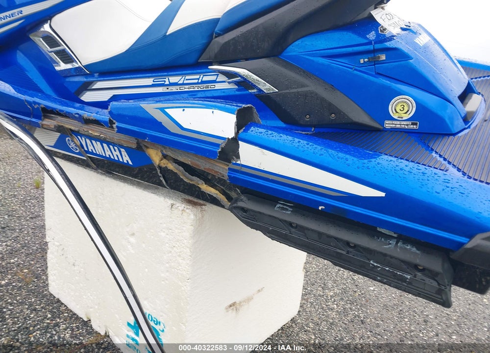 2017 YAMAHA FX SVHO VIN: YAMA2578D717