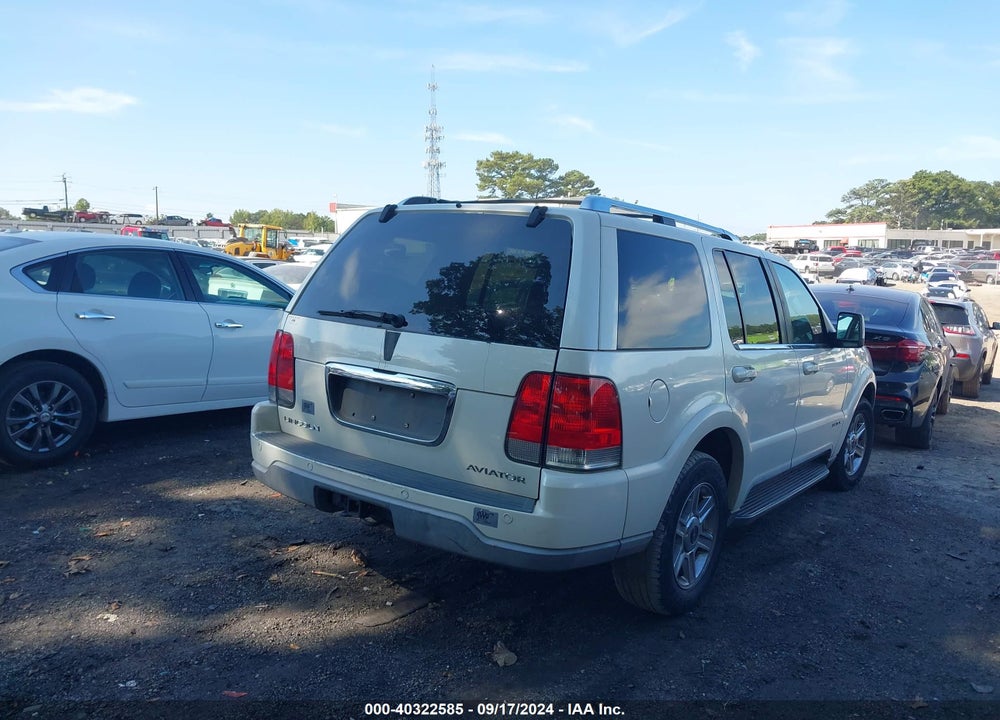 2003 LINCOLN AVIATOR VIN: 5LMEU78H83ZJ27164