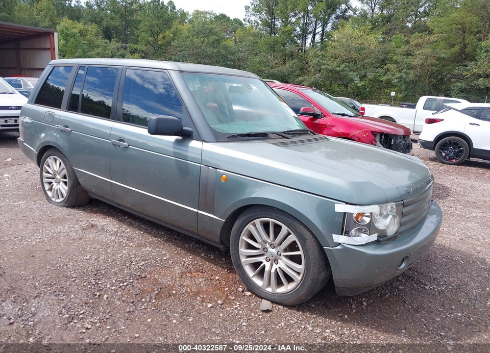 2004 LAND ROVER RANGE ROVER HSE VIN: SALME114X4A174936
