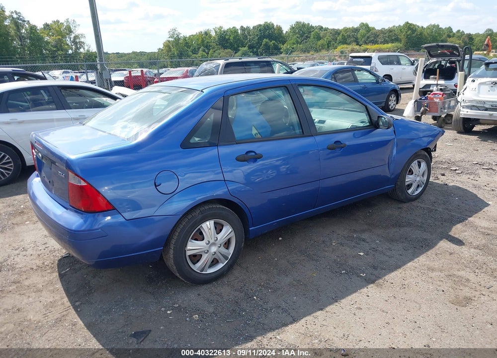2005 FORD FOCUS ZX4 VIN: 1FAFP34N95W317718