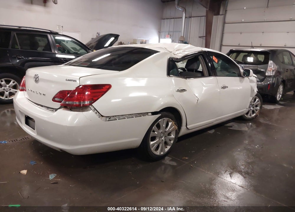 2009 TOYOTA AVALON LIMITED VIN: 4T1BK36B59U324768