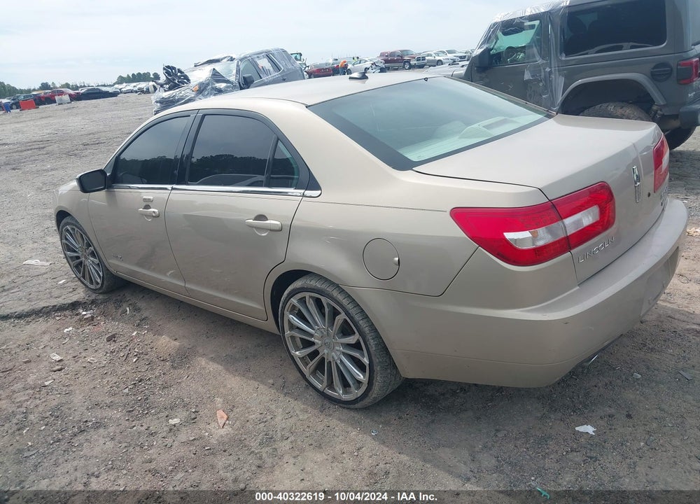 2007 LINCOLN MKZ VIN: 3LNHM28T17R617477