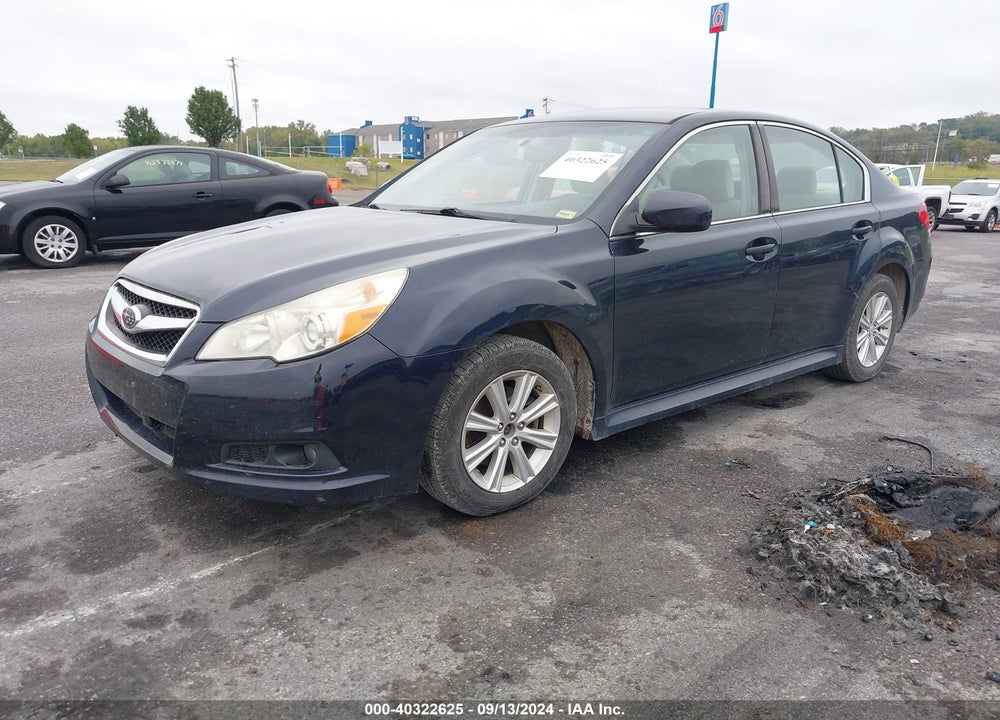 2012 SUBARU LEGACY 2.5I VIN: 4S3BMCA60C3027302