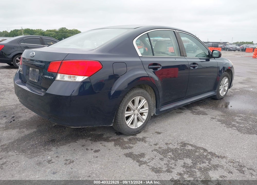2012 SUBARU LEGACY 2.5I VIN: 4S3BMCA60C3027302