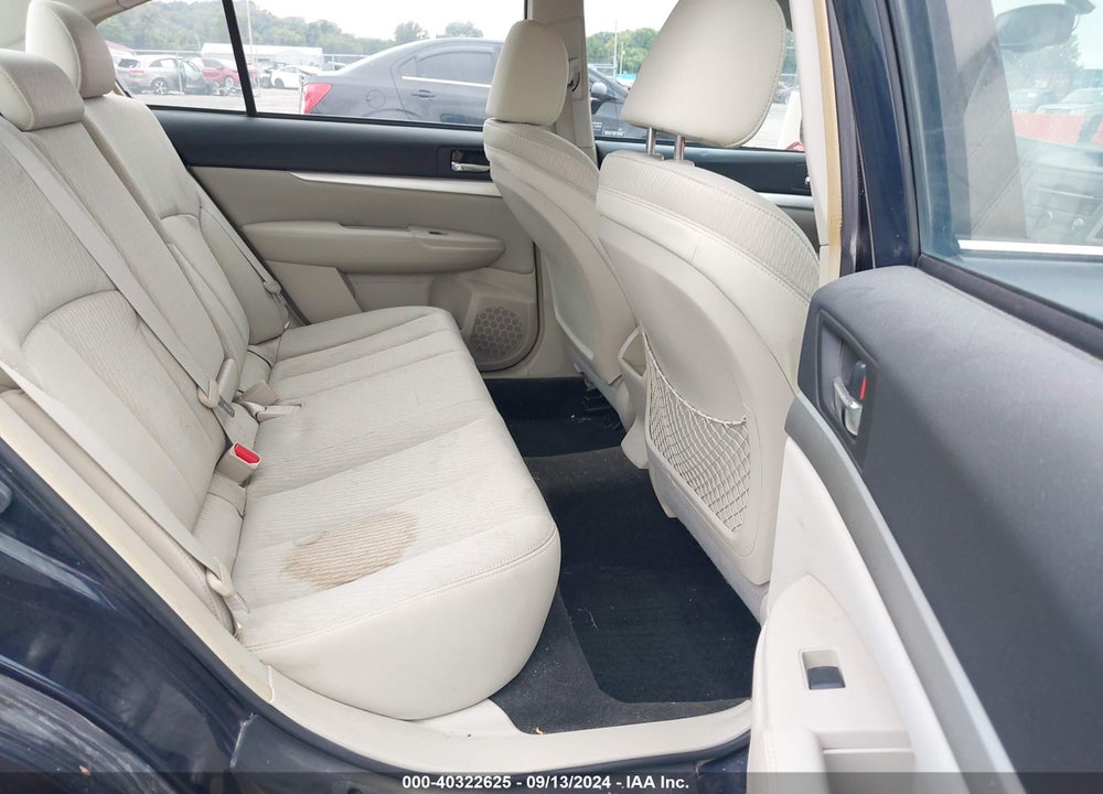 2012 SUBARU LEGACY 2.5I VIN: 4S3BMCA60C3027302