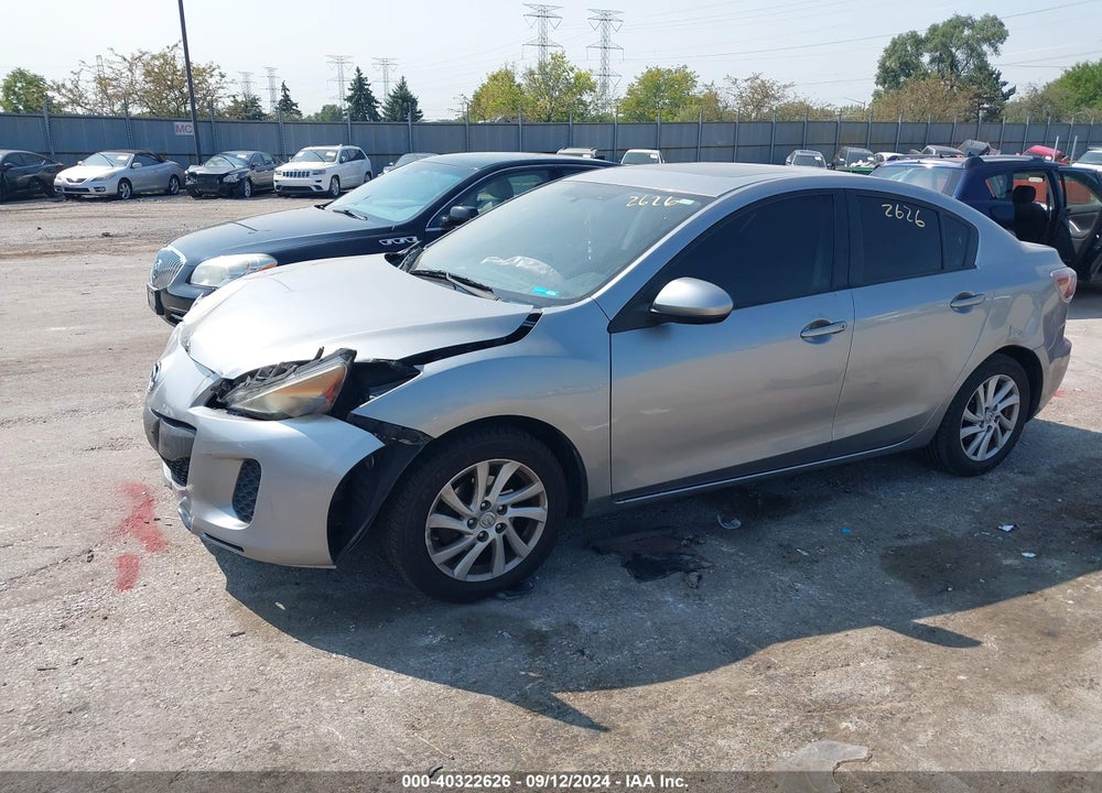 2012 MAZDA 3 VIN: JM1BL1V71C1606028