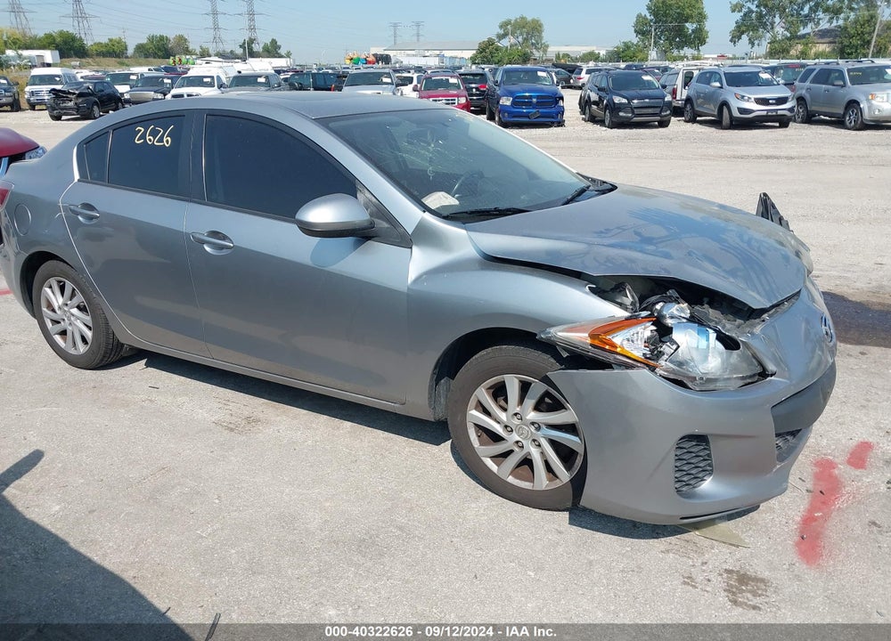 2012 MAZDA 3 VIN: JM1BL1V71C1606028