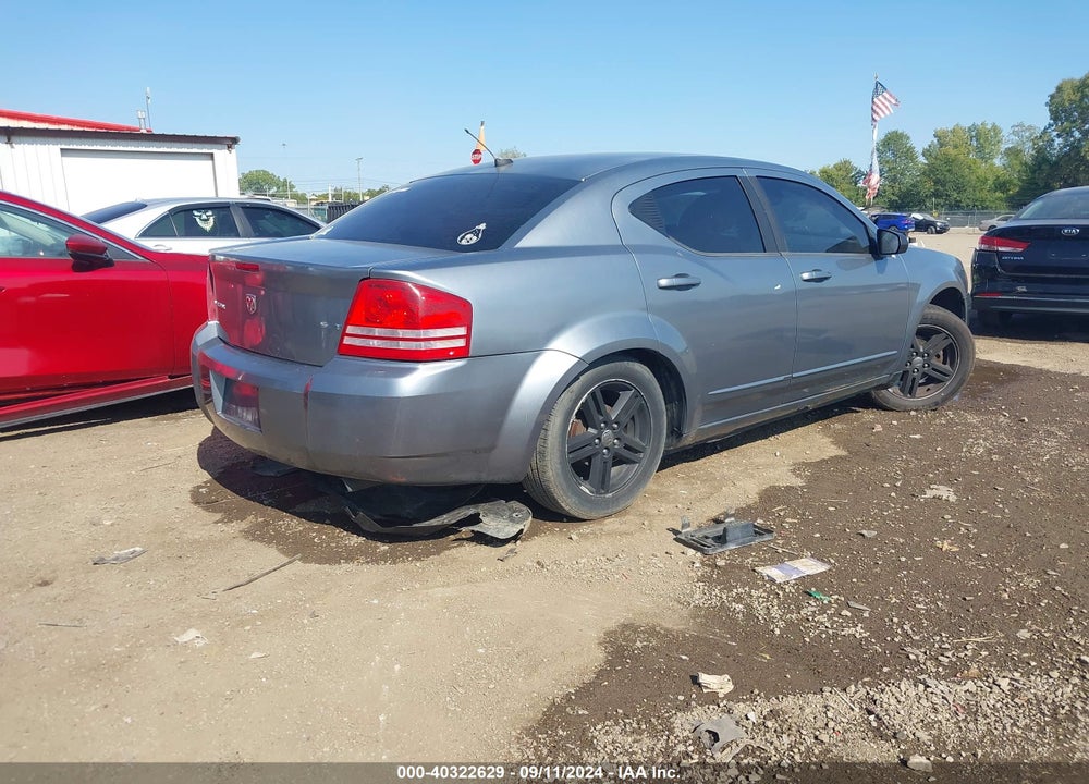 2008 DODGE AVENGER SXT VIN: 1B3LC56K48N210451