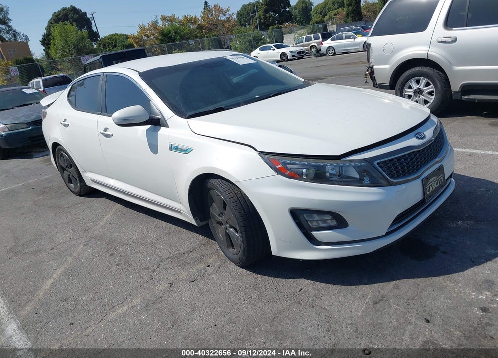 2014 KIA OPTIMA HYBRID EX VIN: KNAGN4AD2E5071099
