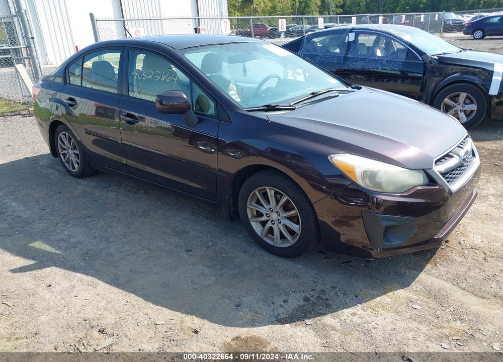 2013 SUBARU IMPREZA 2.0I PREMIUM VIN: JF1GJAC60DH014222
