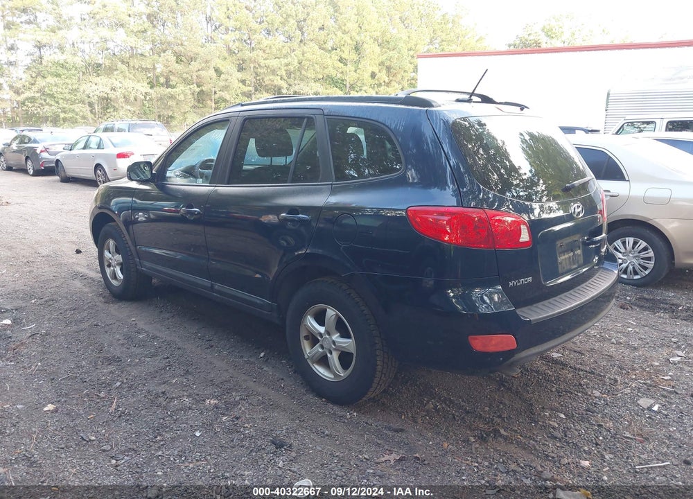 2008 HYUNDAI SANTA FE VIN: 5NMSG13D68H166902
