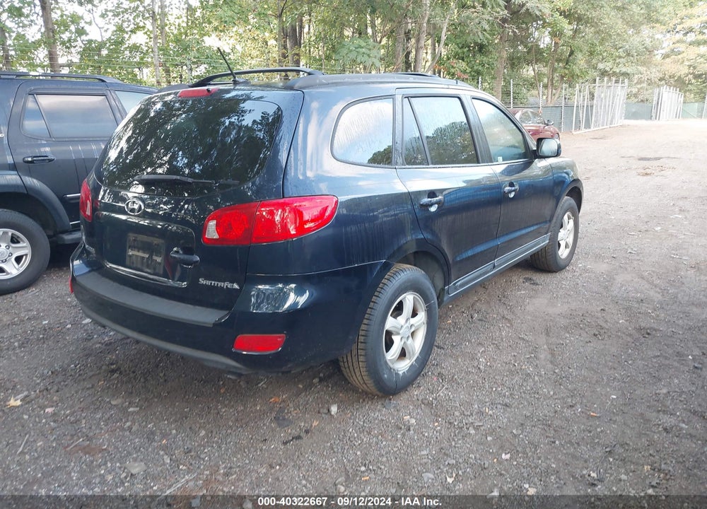 2008 HYUNDAI SANTA FE VIN: 5NMSG13D68H166902