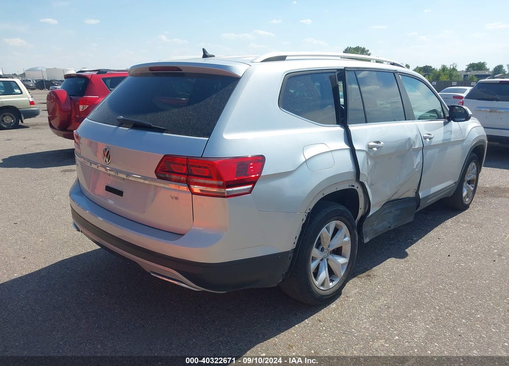 2018 VOLKSWAGEN ATLAS 3.6L V6 SE VIN: 1V2CR2CA7JC562303