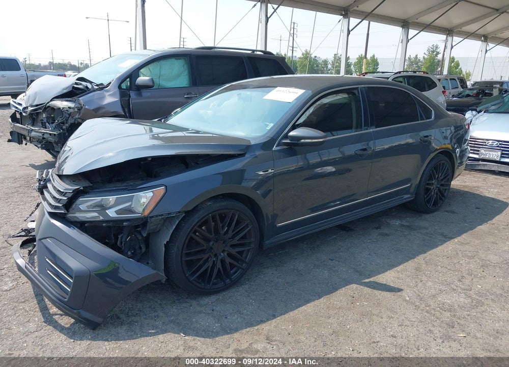 2017 VOLKSWAGEN PASSAT 1.8T R-LINE VIN: 1VWDT7A34HC042236
