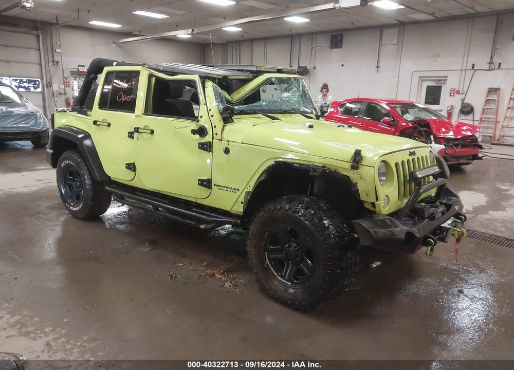 2017 JEEP WRANGLER UNLIMITED SPORT 4X4 VIN: 1C4BJWDG9HL542014