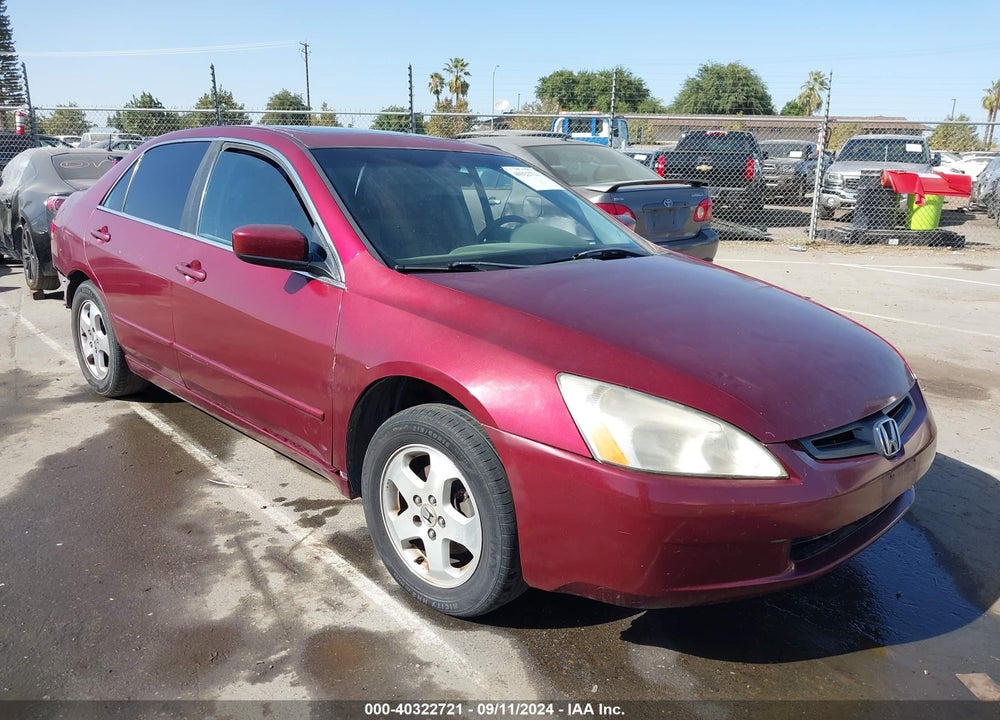 2003 HONDA ACCORD 2.4 EX VIN: 1HGCM566X3A113478