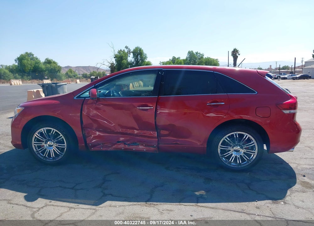 2013 TOYOTA VENZA XLE V6 VIN: 4T3BK3BB1DU084513