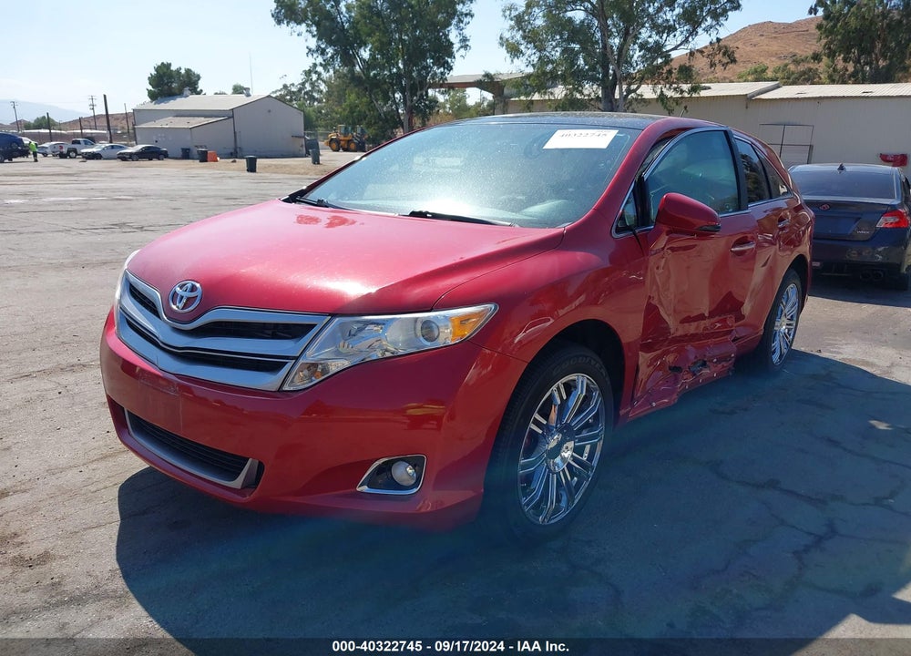 2013 TOYOTA VENZA XLE V6 VIN: 4T3BK3BB1DU084513
