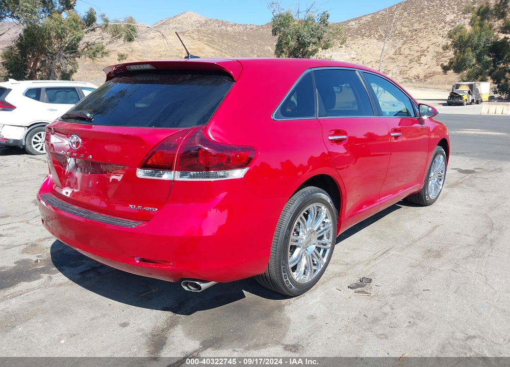 2013 TOYOTA VENZA XLE V6 VIN: 4T3BK3BB1DU084513